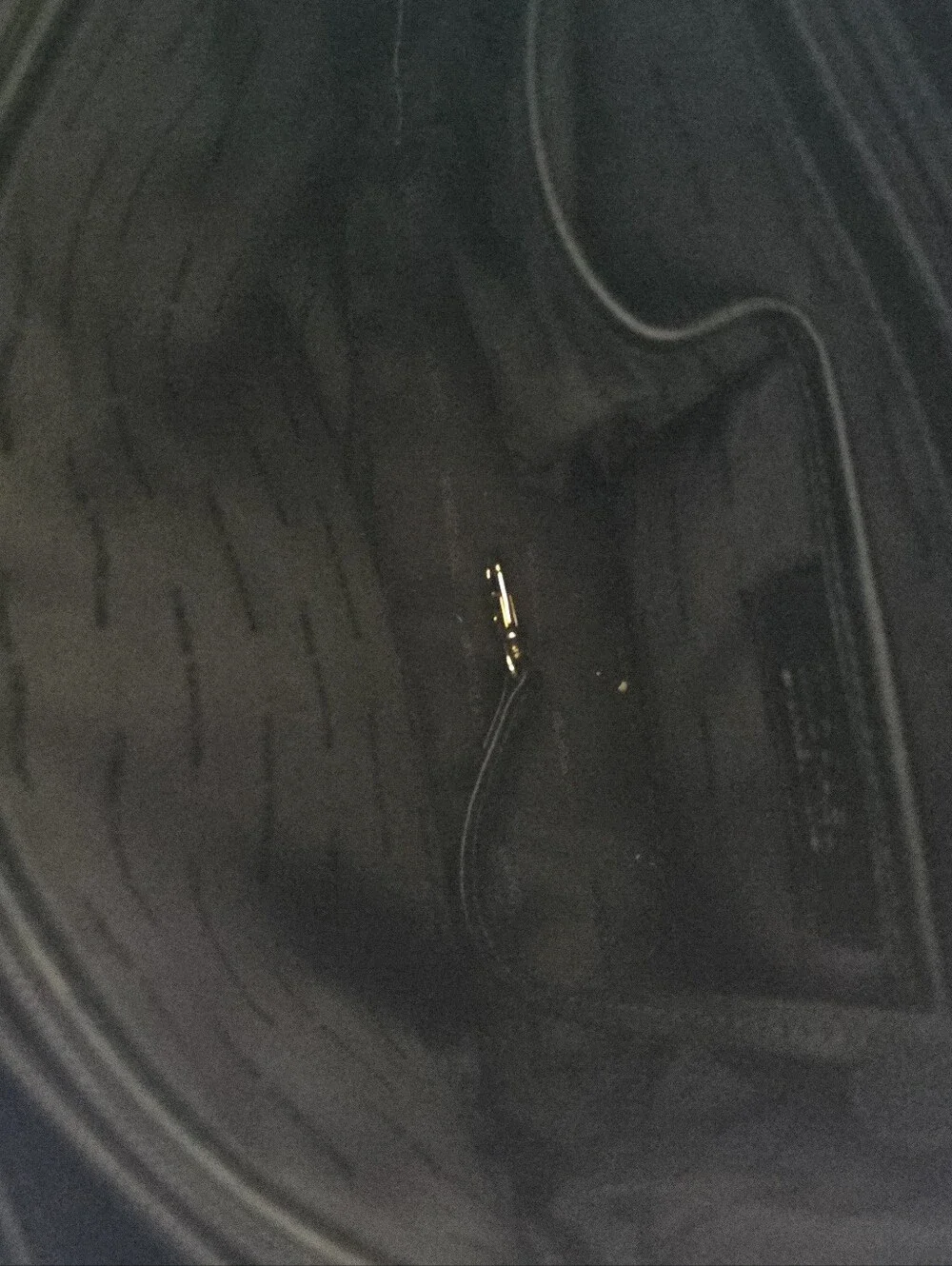 Michael Kors Black Saffiano Tote with Gold MK Charm